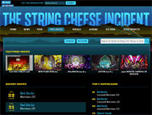 Tablet Screenshot of livecheese.com